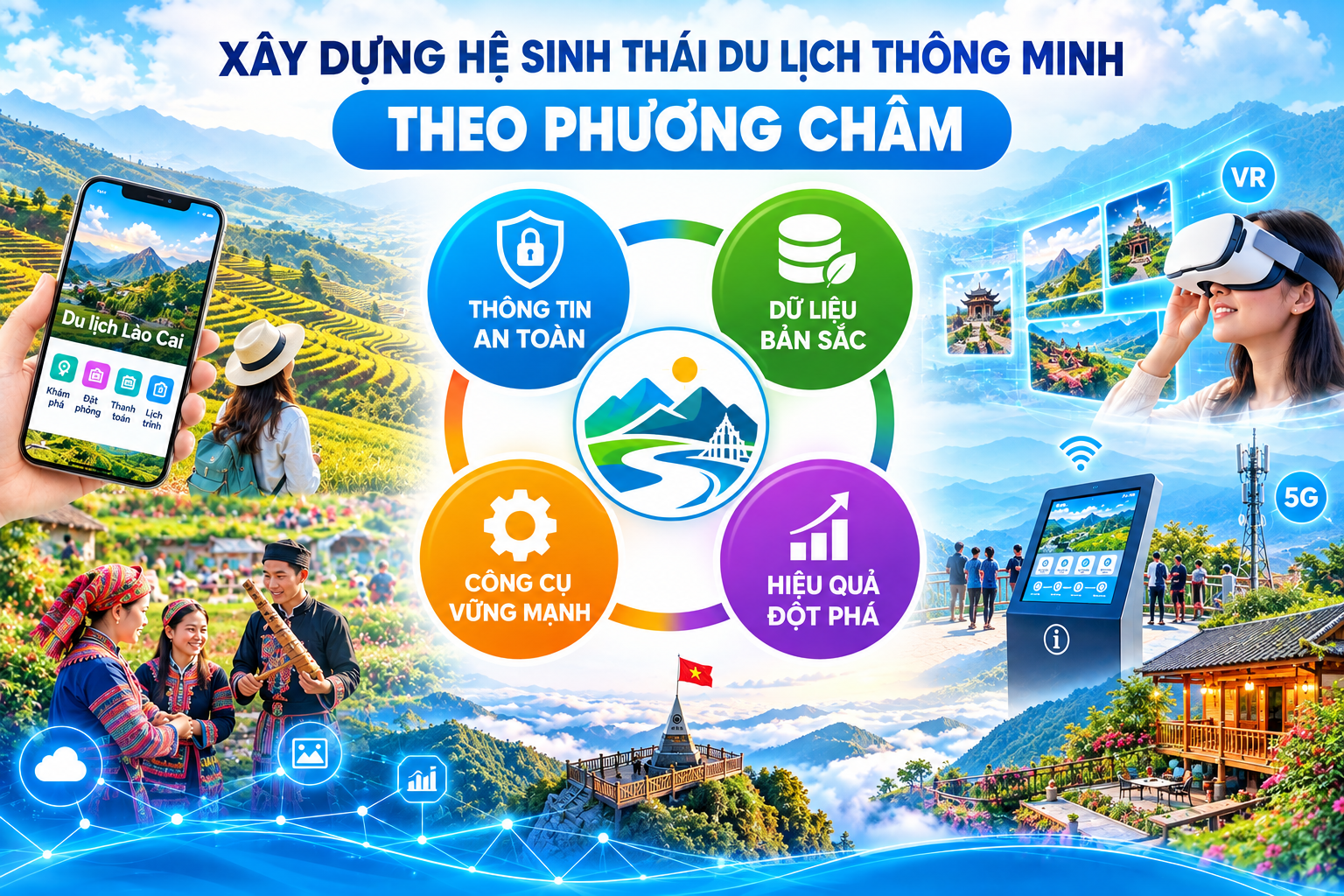 Lào Cai phát triển du lịch thông minh gắn với chuyển đổi số